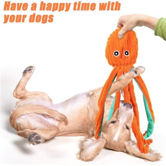 Dog Toys No Stuffing, 5 Pack Dog Squeaky Toys Durable Dog Chew Toy Set - Picture 7 of 7